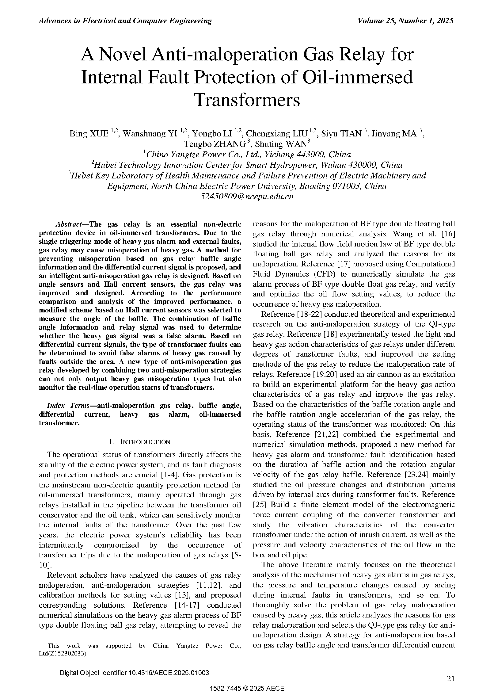 PDF Quickview for paper with DOI:10.4316/AECE.2025.01003